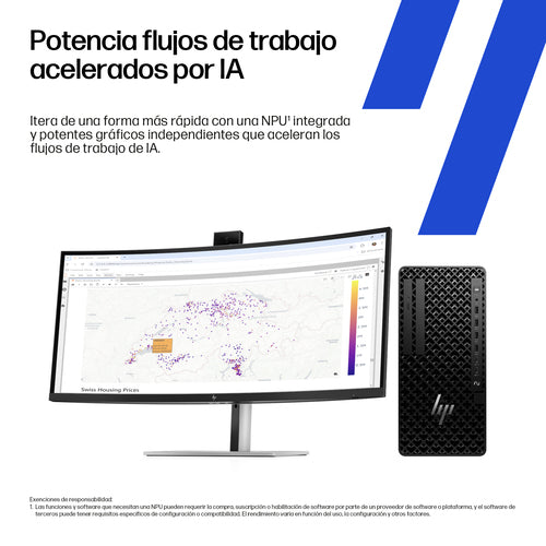PC sobremesa HP Z1 G1I DP2L2ET#ABE vista 3