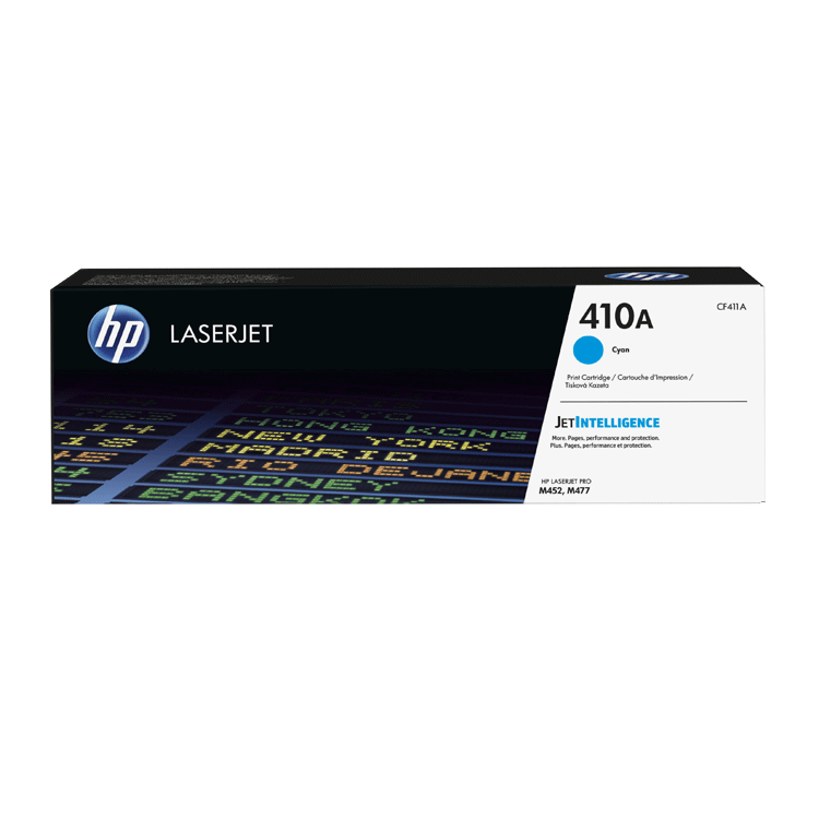 Tóner HP 410A CF411A Cian Original