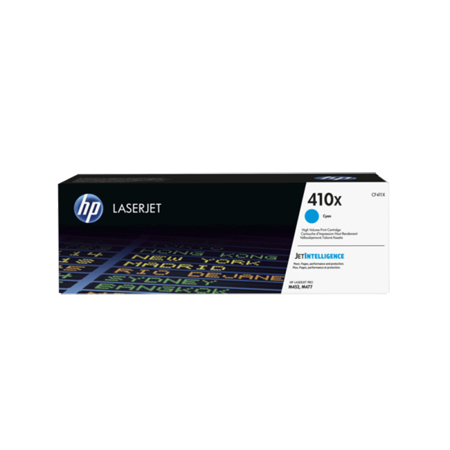 Tóner HP 410X CF411X Cian Original