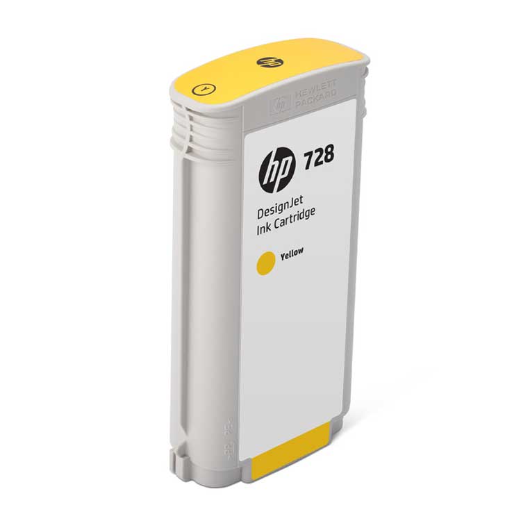 Tinta HP 728 Tinta Amarillo F9J65A Original