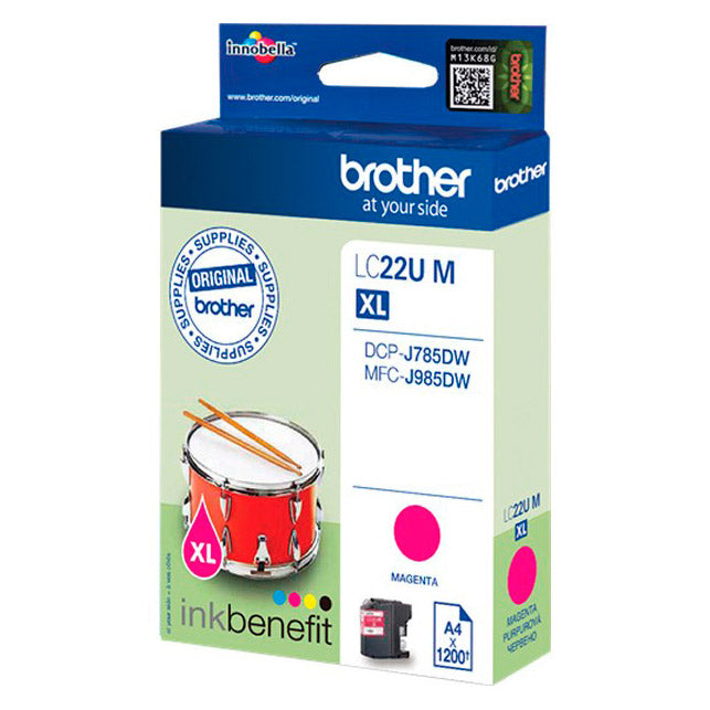TINTA BROTHER LC22UMBP MAGENTA