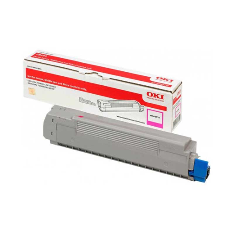 Toner Magenta Oki C712 46507614