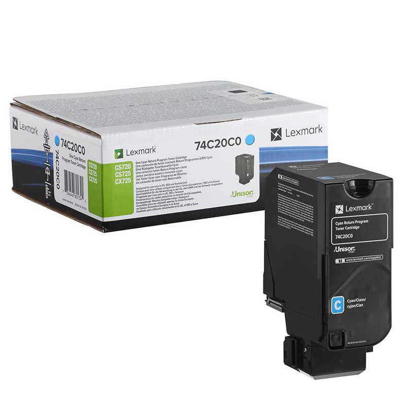 Toner Lexmark 74C20C0 Cian