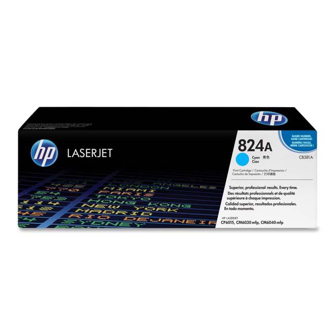 Tóner HP 824A CB381A Cian Original