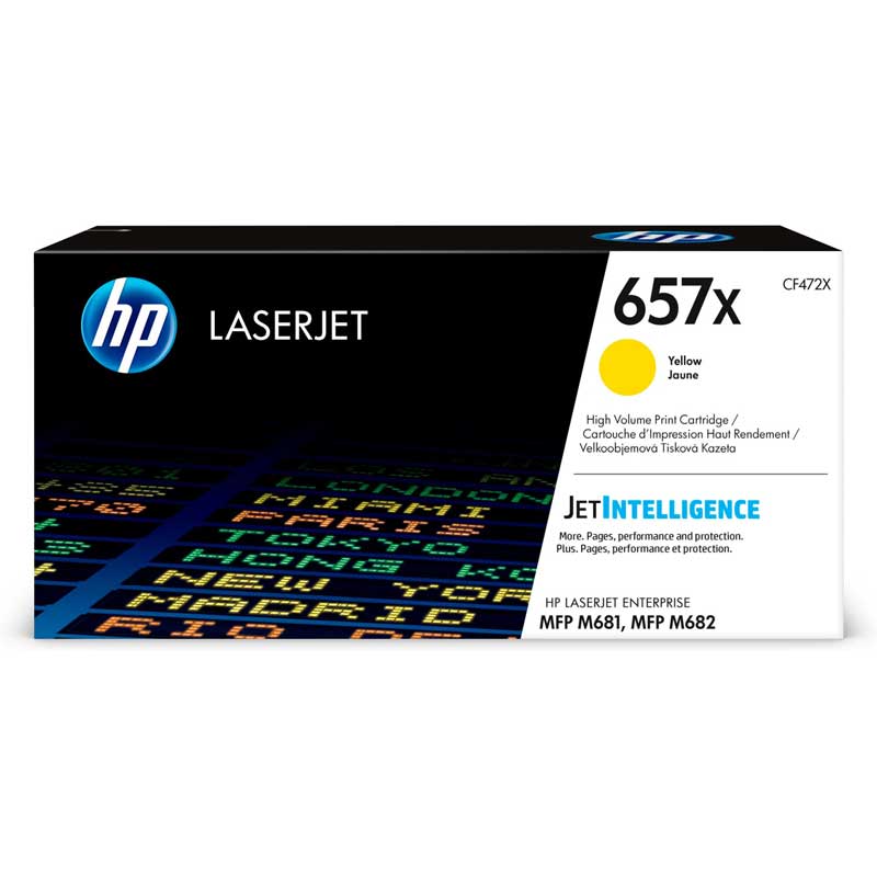 Tóner HP 657X CF472X Amarillo Original