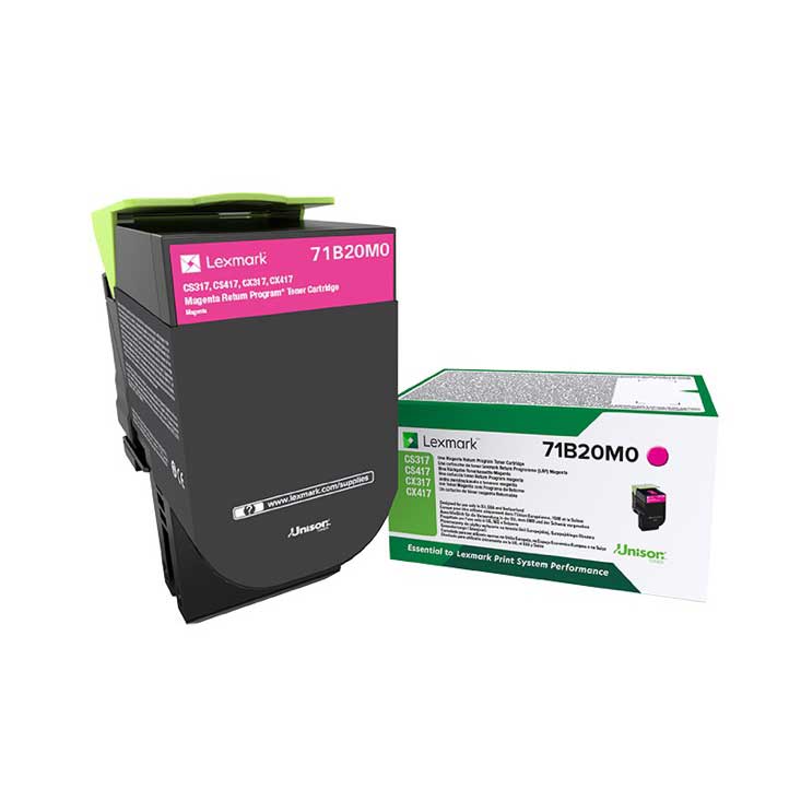 Toner Lexmark 71B20M0 Magenta