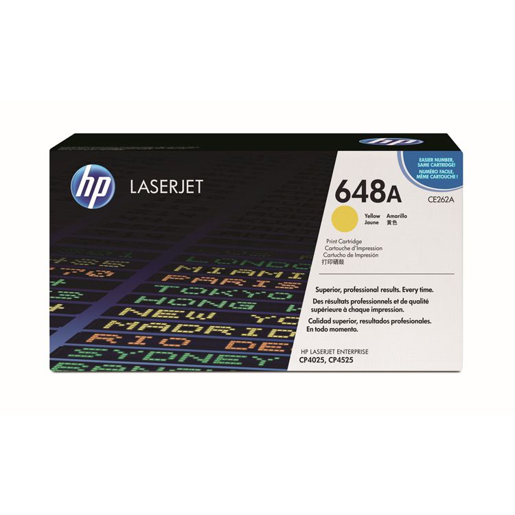 Tóner HP 648A CE262A Amarillo Original