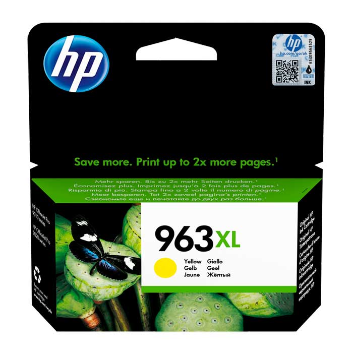 Tinta HP 963XL 3JA29AE Amarillo