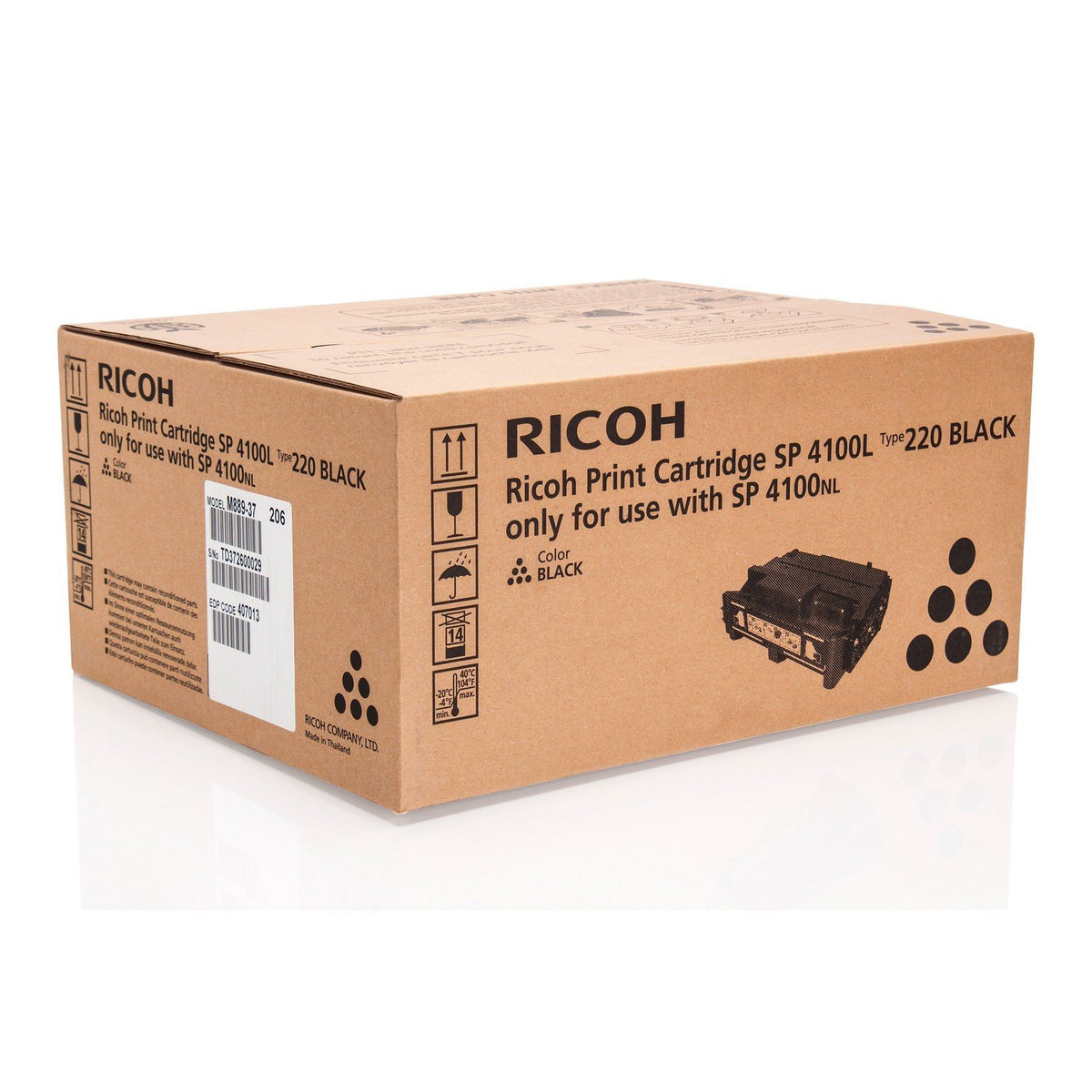 Toner Ricoh 407652 407013 403074 Negro SP 4100L