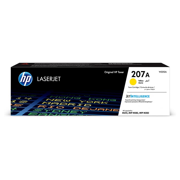 Tóner HP 207A W2212A Amarillo Original