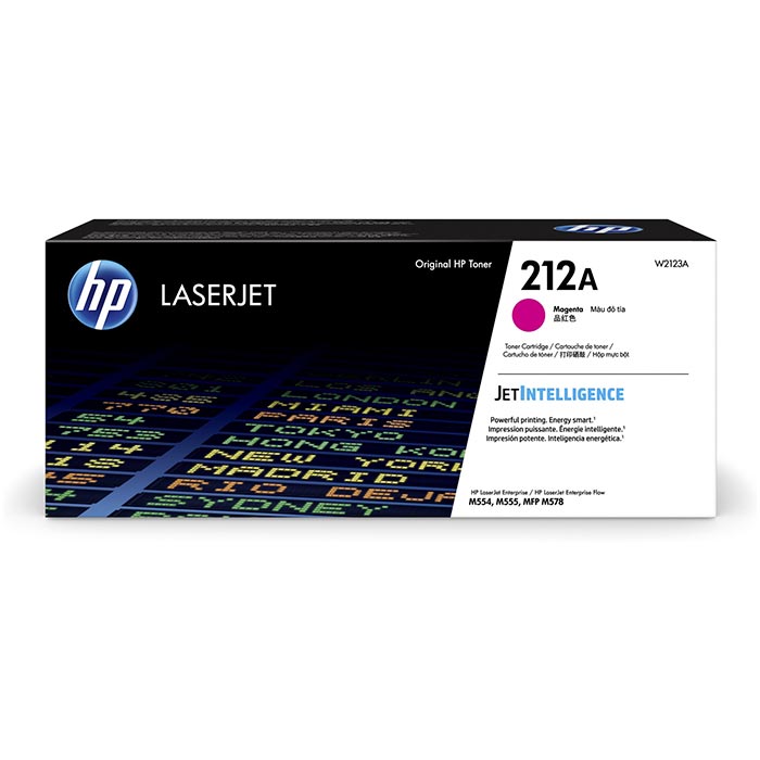 Tóner HP 212A W2123A Magenta Original