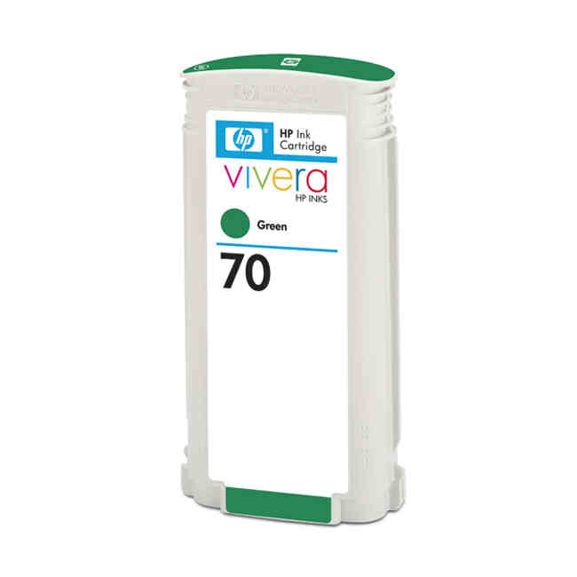 Tinta HP 70 C9457A Verde Original
