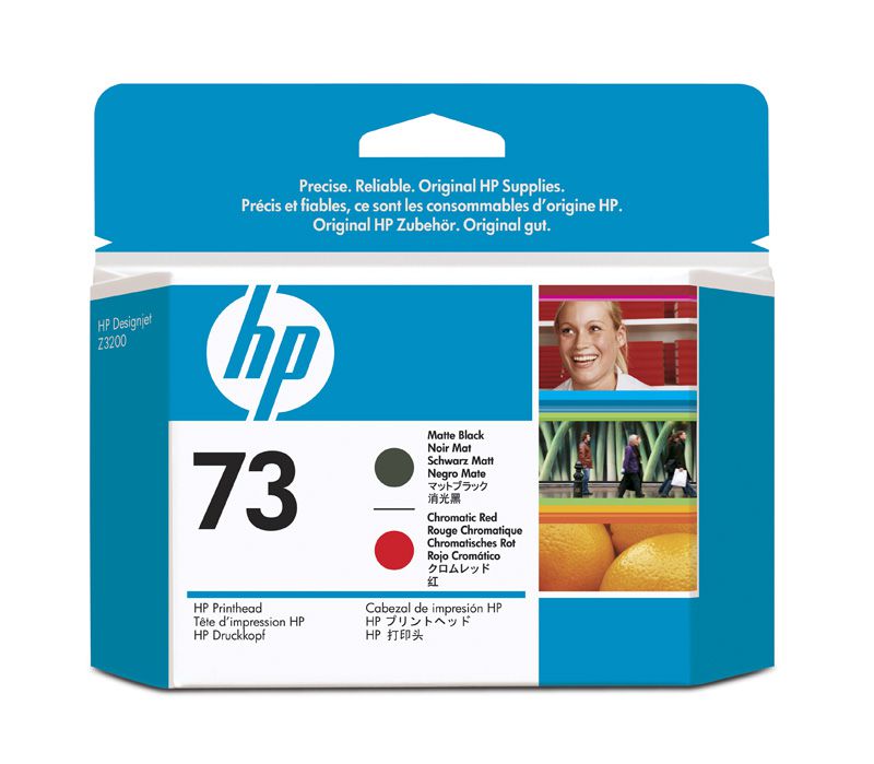 Cabezal HP 73 Negro Mate / Rojo HP Z3200