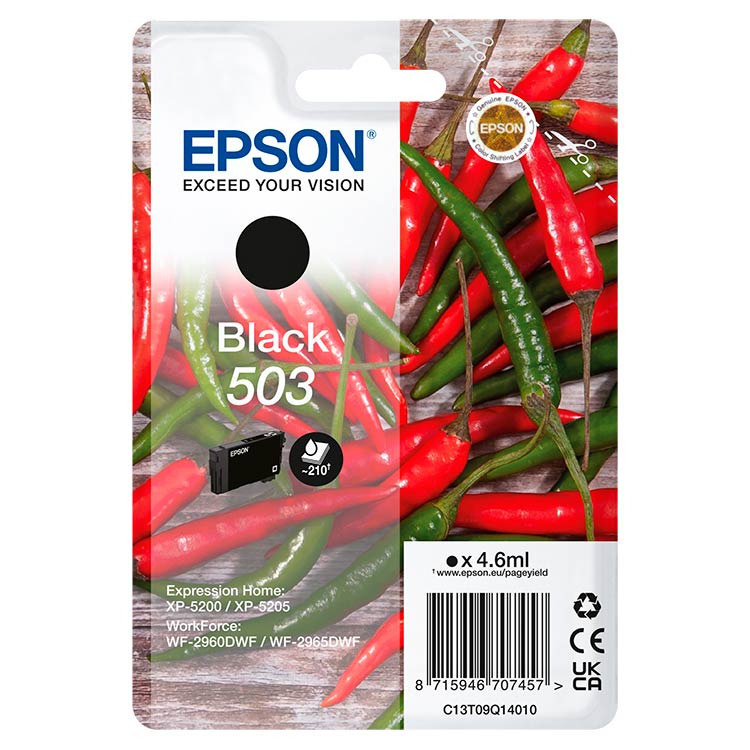 Tinta Epson 503 negro pimientos