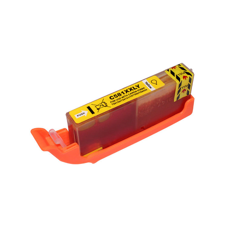 Tinta compatible con Canon CLI581XXLY amarillo