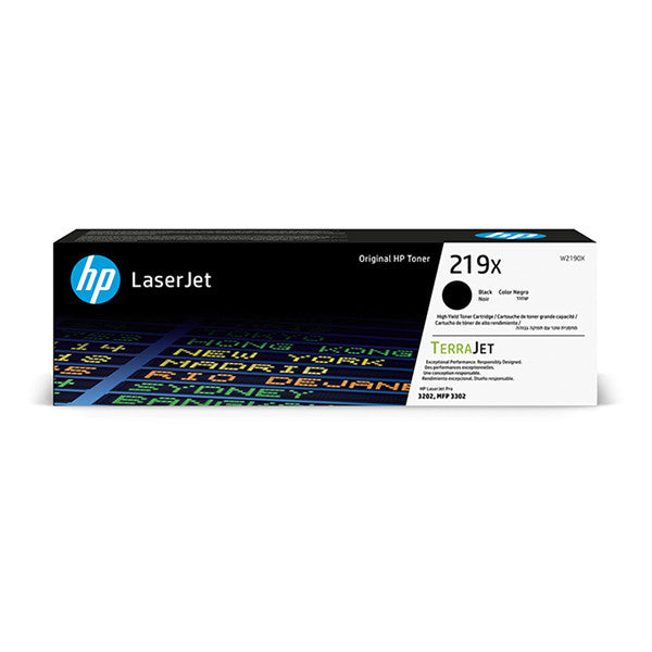 Tóner HP 219X W2190X negro Original
