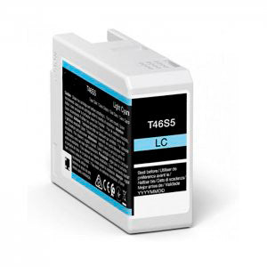 Tinta compatible con EPSON T46S5 C13T46S500 Cian Claro