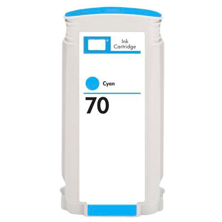 Tinta compatible con HP 70 CC9452A Cian