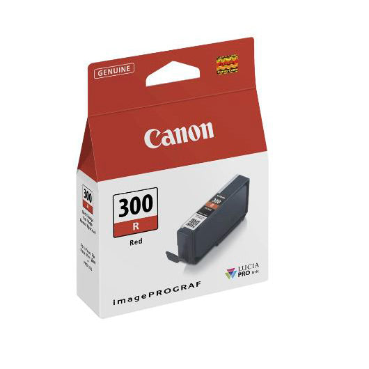 Tinta CANON PFI300 4199C001 Rojo