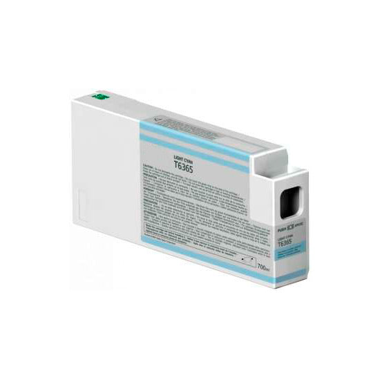 Tinta compatible con EPSON T6365LC Cian Light