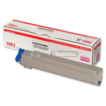 Toner Magenta 42918914 Oki C9600/C9650/C9800/C9850 Alta