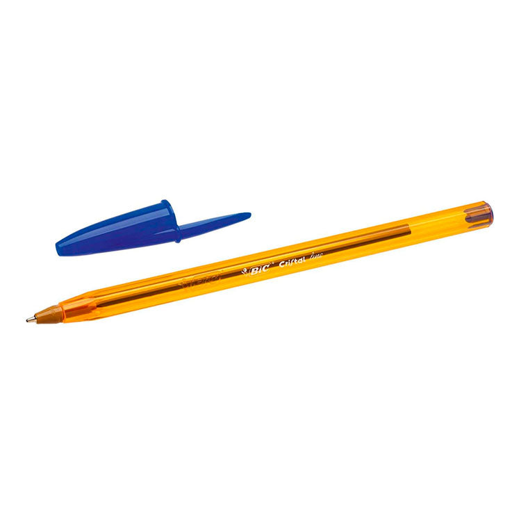 Pack 50 BIC Cristal Azul Punta 0.8 mm Tinta aceite