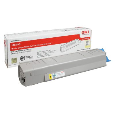Toner Amarillo 44059209 Oki MC860