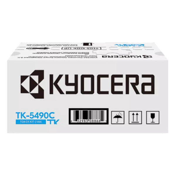 Tóner Kyocera TK5490C Cian