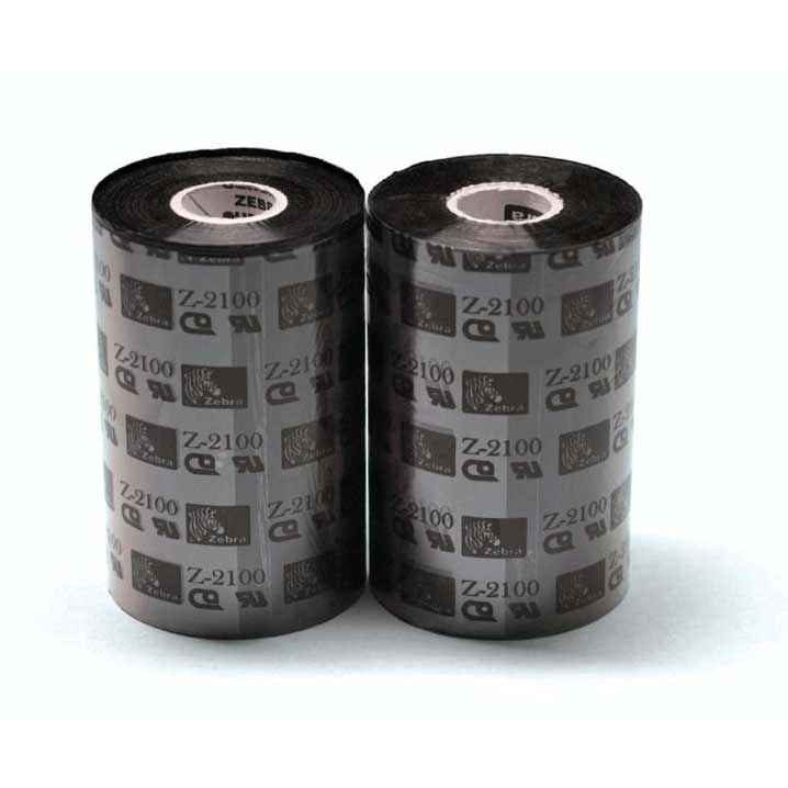 Ribbon Zebra 110mm X 450m Negro Caja De 12 Ud