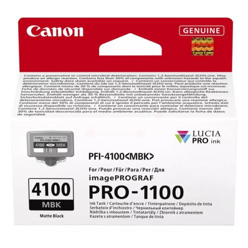 Tinta Canon PFI-4100 Negro Mate Original 6776C001