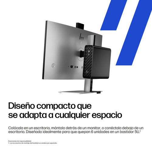 PC sobremesa HP Z2 MINI G1I DP2L5ET#ABE vista 2