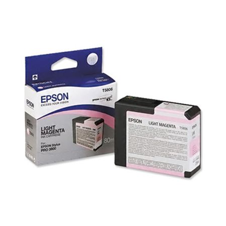 Tinta Magenta Claro T5806 Epson Stylus Pro 3800 80ml