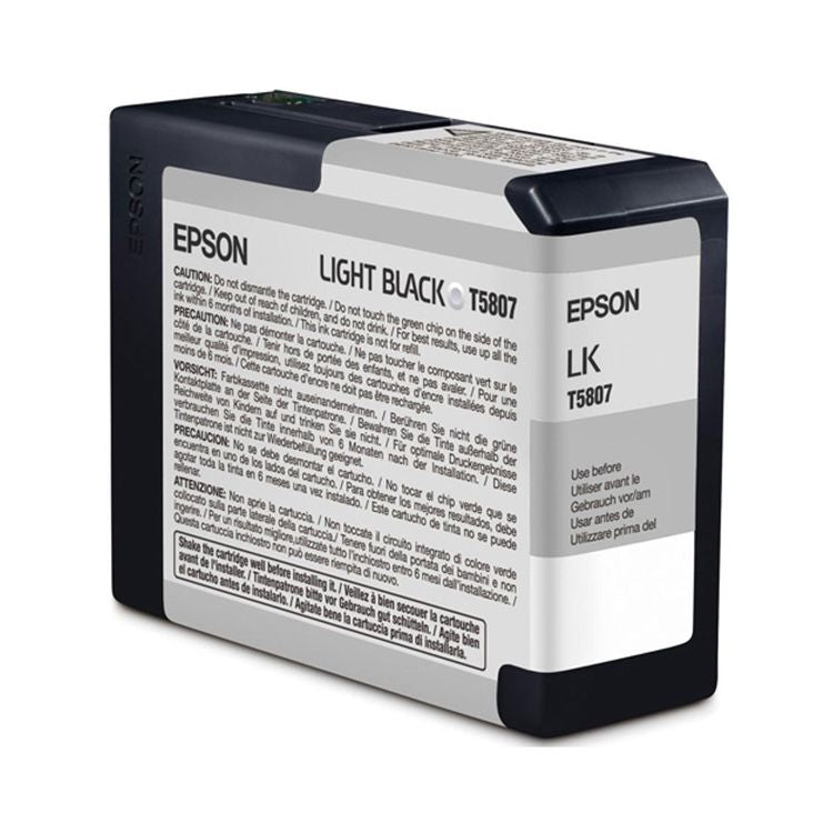 Tinta Gris T5807 Epson Stylus Pro 3800 80ml
