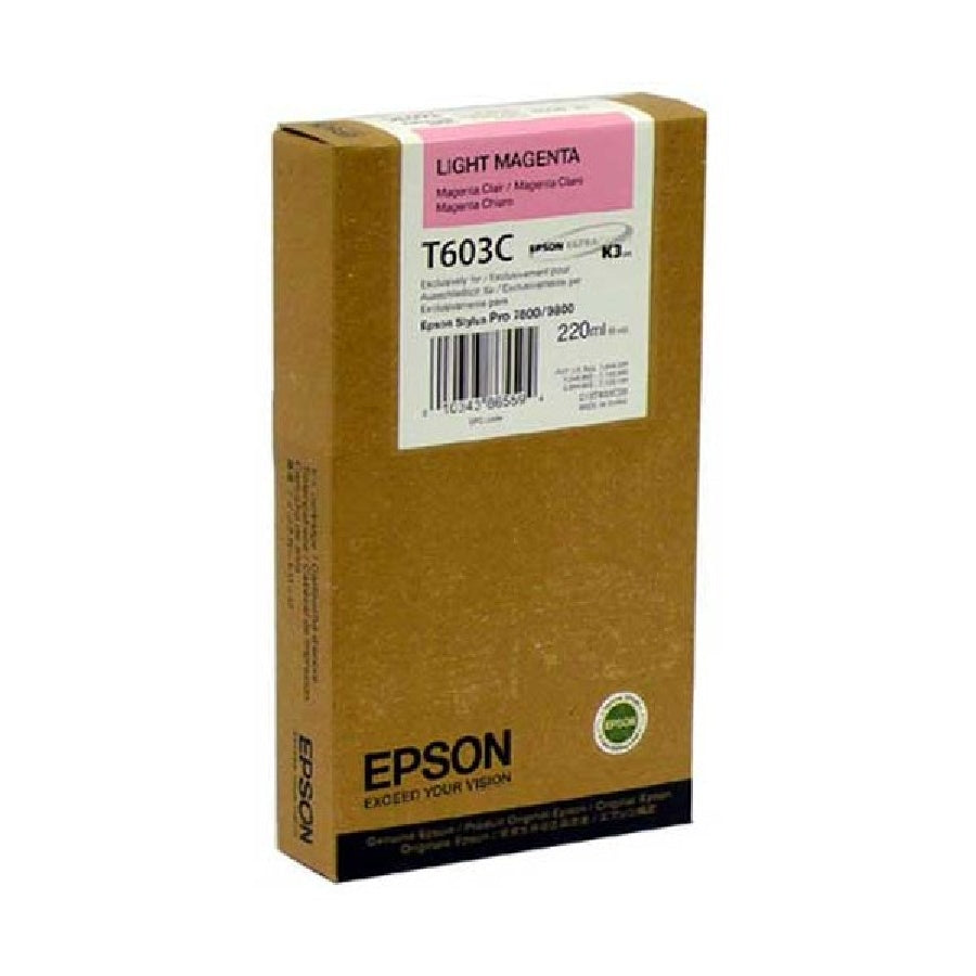 Tinta Magenta Clara T603C Epson Stylus Pro 7800/9800 220ML