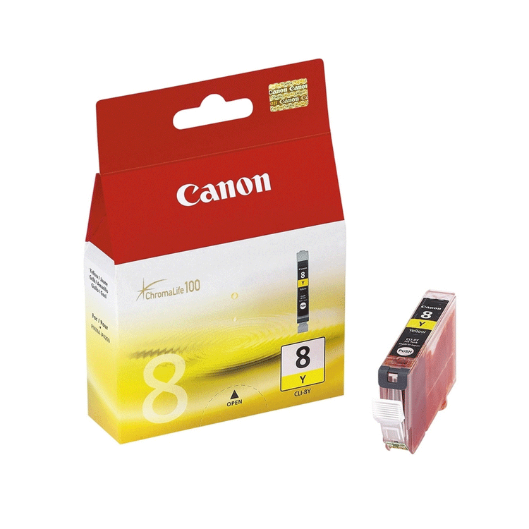 Cartucho de Tinta Canon CLI-8Y Amarillo 0623B001