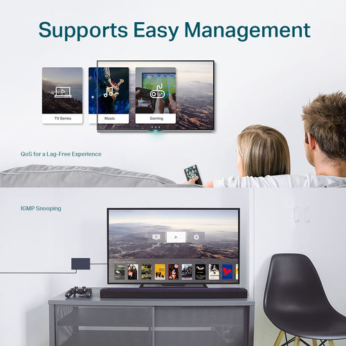 Switch TP-Link TL-SG105E Gigabit imagen 5