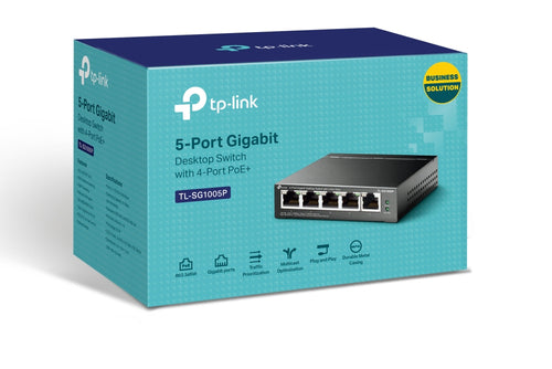 Switch TP-Link TL-SG1005P Gigabit imagen 1
