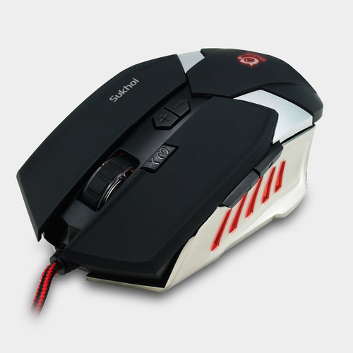 Ratón gaming Talius TAL-SUKHOI 2500 DPI USB-A negro imagen 3