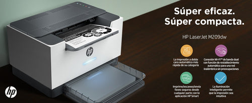 Impresora Laser Monocromo HP M209DW 6GW62F imagen 6