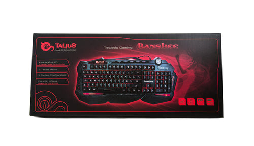 Teclado Talius TAL-BANSHEE negro imagen 6
