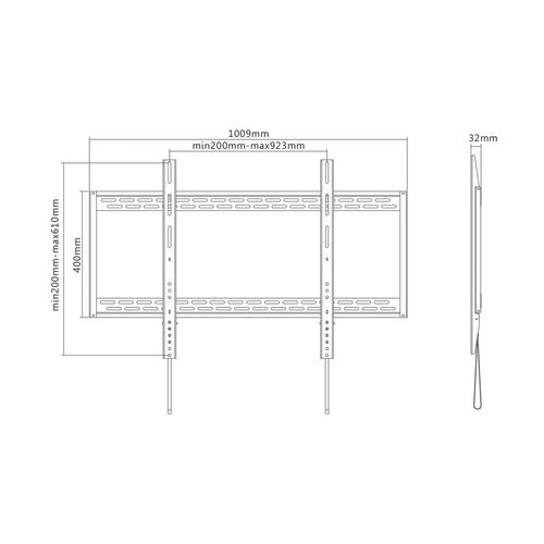 Soporte de pared Aisens WT100F-067 vista 5
