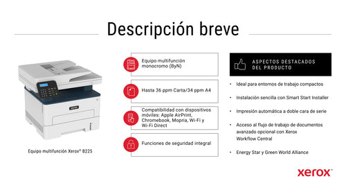 Xerox B225VDNI imagen 7