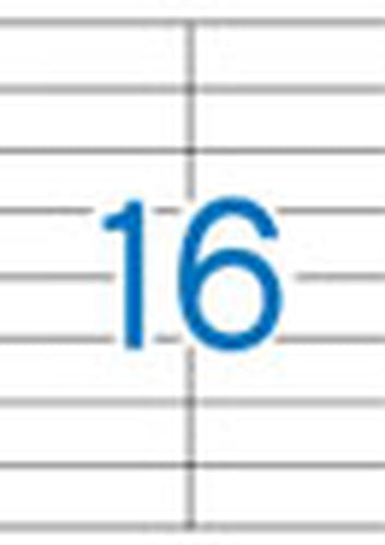 APLI Etiquetas Adhesivas 105x35mm Blanco Impresión imagen 1