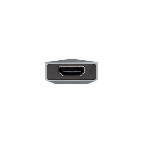AISENS - USB-C DOCK 4 EN 1, USB-C A 1xHDMI, 2xUSB, 1xPD, GRIS, 15CM imagen 3