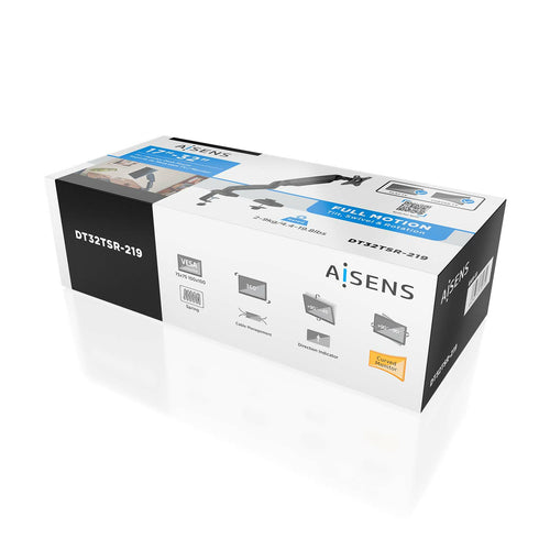 Brazo para monitor Aisens DT32TSR-219 vista 6