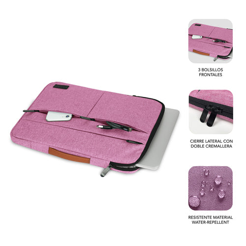 Funda Subblim SUBLS-AP36004 13,3-14 pulgadas rosa imagen 2