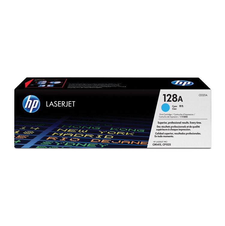 Tóner HP 128A CE321A Cian Original
