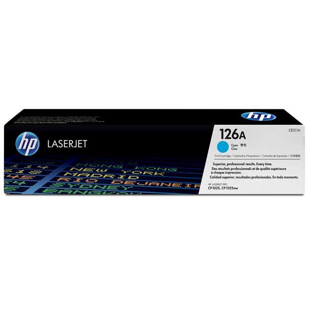 Tóner HP 126A CE311A Cian Original