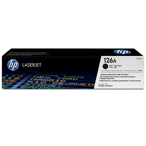 Tóner HP 126A CE310A negro Original