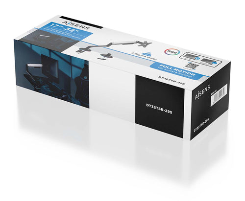 Brazo para monitor Aisens DT32TSR-295 vista 6
